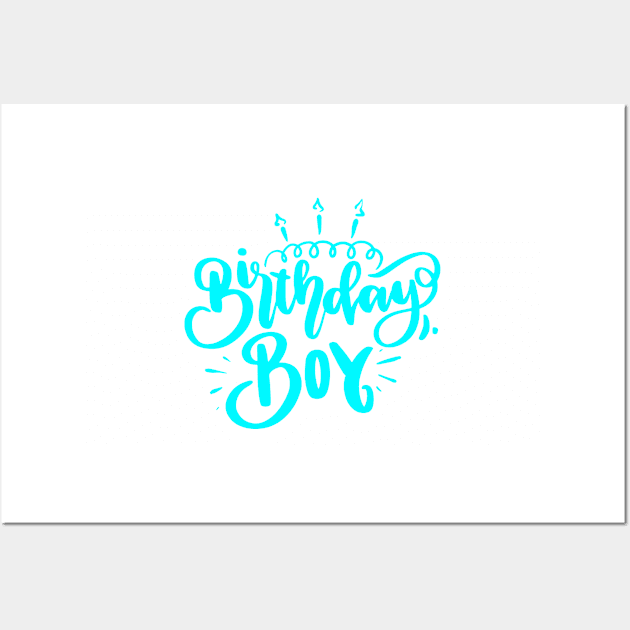 Birthday Boy Wall Art by Abelfashion